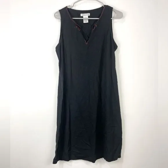 black formal dresses a line ZAPAKA Women Black A-Line Formal Dress High Neck Short Sleeve Long Evening Dress With Pockets, Black / US26W main image 0